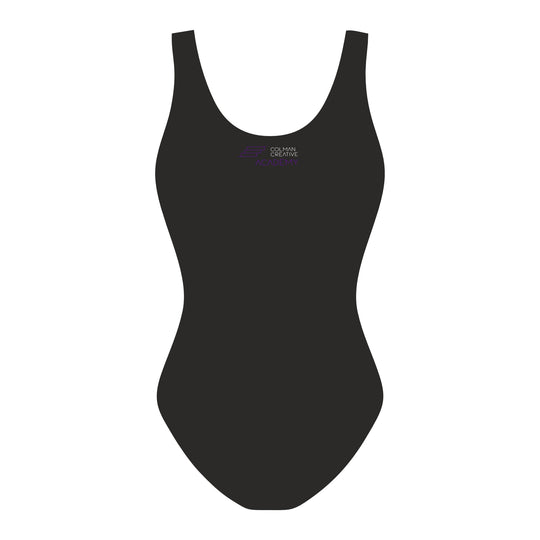 Colman Creative Ruched Front Tank Leotard