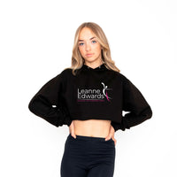 Leanne Edwards School of Theatre Arts Raw Cropped Kids Hoodie