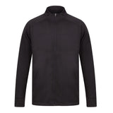 Adults Knitted Tracksuit Top - Black