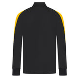 Kids Knitted Tracksuit Top - Black/Gold