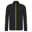 Adults Knitted Tracksuit Top - Black/Gold