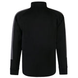 Kids Knitted Tracksuit Top - Black/Grey