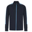 Adults Knitted Tracksuit Top - Navy/Sky