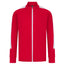 Kids Knitted Tracksuit Top - Red/White