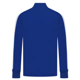 Kids Knitted Tracksuit Top - Royal/White