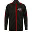KT Danz Black & Red Comp Team Adults Knitted Tracksuit Top