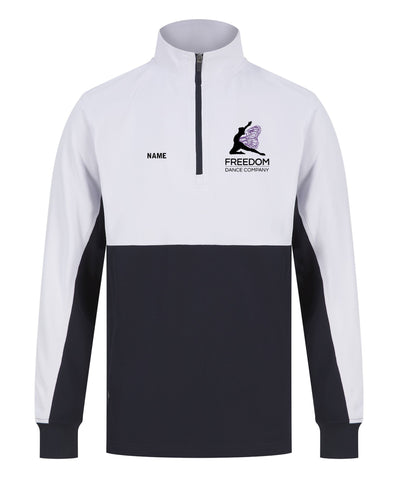 Freedom Dance Company Adults 1/4 Zip Tracksuit Top