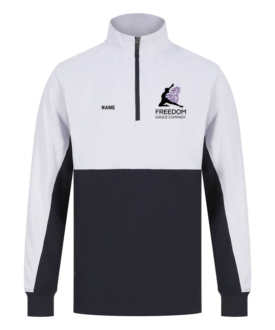 Freedom Dance Company Adults 1/4 Zip Tracksuit Top
