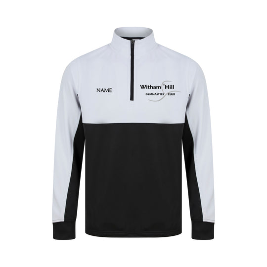Witham Hill Gymnastics Squad Womens Adults 1/4 Zip Tracksuit Top