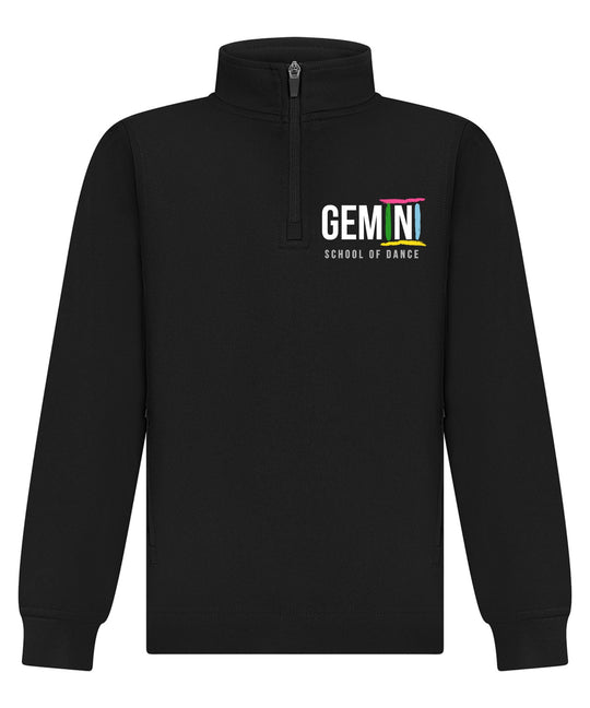 Gemini Adults 1/4 Zip Tracksuit Top