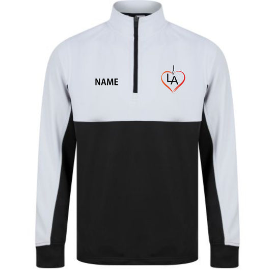 Love Aerial UK Kids 1/4 Zip Tracksuit Top