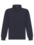 Kids 1/4 Zip Tracksuit Top - Navy