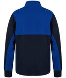 Adults 1/4 Zip Tracksuit Top - Navy/Royal