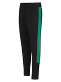 Adults Tracksuit Bottoms - Black/Emerald