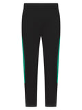 Adults Tracksuit Bottoms - Black/Emerald