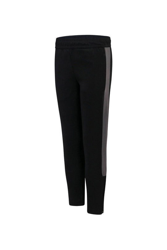 Kids Tracksuit Bottoms - Black/Grey