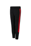 Adults Tracksuit Bottoms - Black/Red