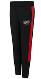 KT Danz Black & Red Comp Team Adults Tracksuit Bottoms