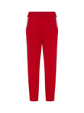 Adults Tracksuit Bottoms - Red/White