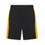 Kids Knitted Shorts - Black/Gold