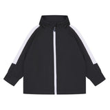 Tots Knitted Tracksuit Top - Black/White