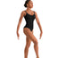Mirella Black Floral Cami Leotard