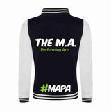 The MA Performing Arts Kids Varsity Jacket