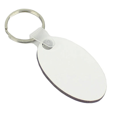Oval Keyring 60mm x 35mm
