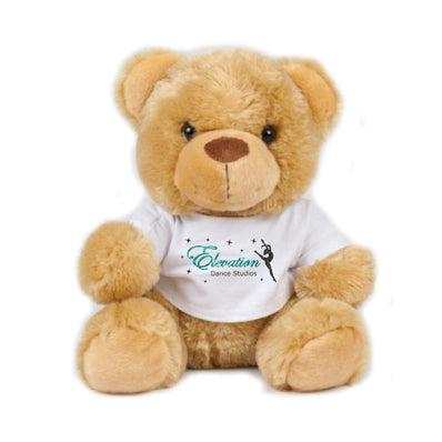 Elevation Dance Studios Bear in a T-Shirt Medium