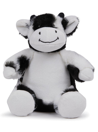 Brandable Soft Toys - Black/White Cow