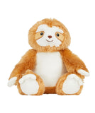 Brandable Soft Toys - Brown Sloth