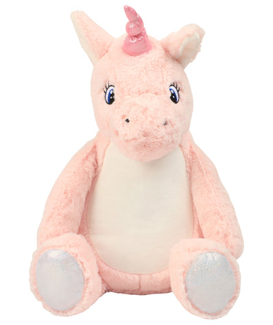 Brandable Pink Unicorn Soft Toy