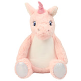 Brandable Zippy Pink Unicorn Soft Toy