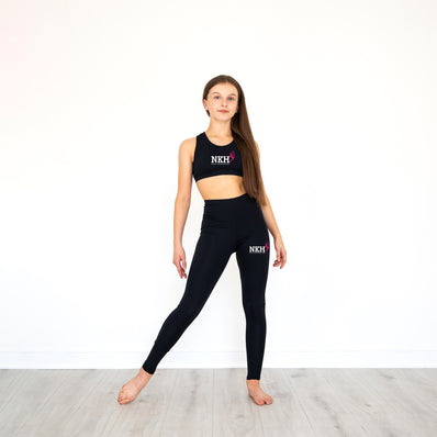 NKH School of Dance Racer Back Crop Top