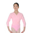 Roch Valley Acrylic Cross-over Cardigan. - Pink