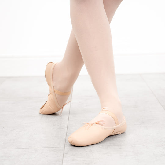 Pandr Full Sole Leather Ballet Shoe