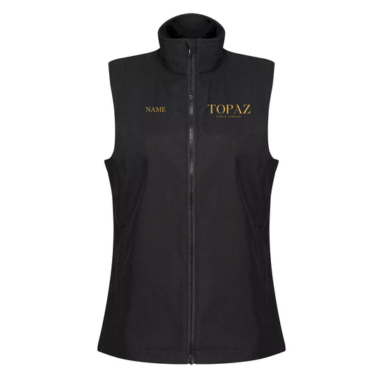 Topaz Dance Company Ladies Softshell Gillet