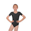 Roch Valley Cotton Lycra Short Sleeved Leotard - Black
