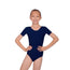 Roch Valley Cotton Lycra Short Sleeved Leotard - Navy