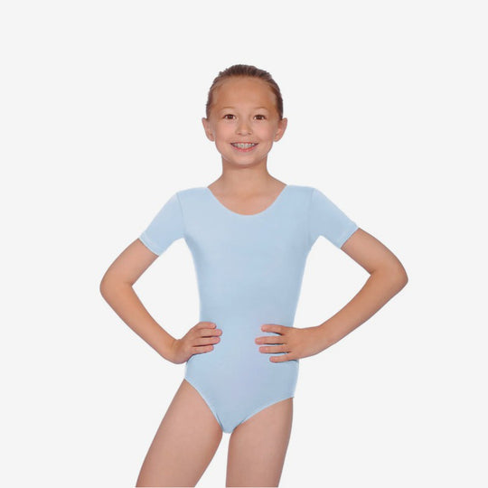 Roch Valley Cotton Lycra Short Sleeved Leotard - Panama