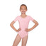 Roch Valley Cotton Lycra Short Sleeved Leotard - Pink