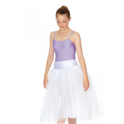 Roch Valley Romantic Style Pull-on Tutu Skirt - White