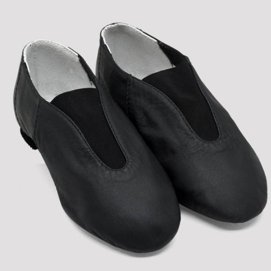 Bloch Girls Pure Spilt Sole Jazz Shoe Black