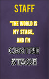 Centre Stage Theatre Company Staff Adults Basics Tee