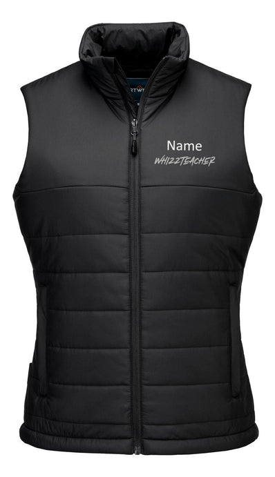 Whizz Dance Teacher Design Womens insulated Gilet