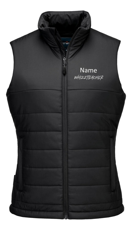 Whizz Dance Teacher Design Womens insulated Gilet