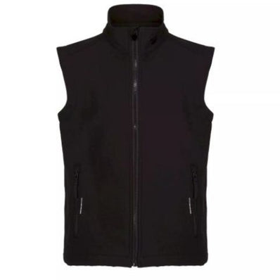 Kids Softshell Gillet - Black
