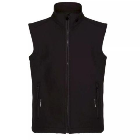 Kids Softshell Gillet - Black