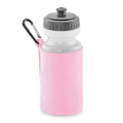 Water Bottle and Holder - Pink