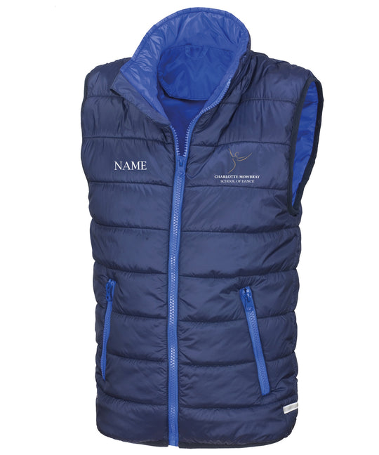 Charlotte Mowbray School of Dance Kids bodywarmer